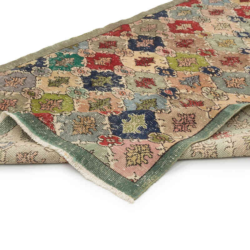 Vintage Turkish Hand-Knotted Rug - 4' 9" x 8' 6" (57" x 102") - K0081063