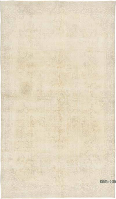 Alfombra Vintage Turca Anudada a Mano - 194 cm x 332 cm