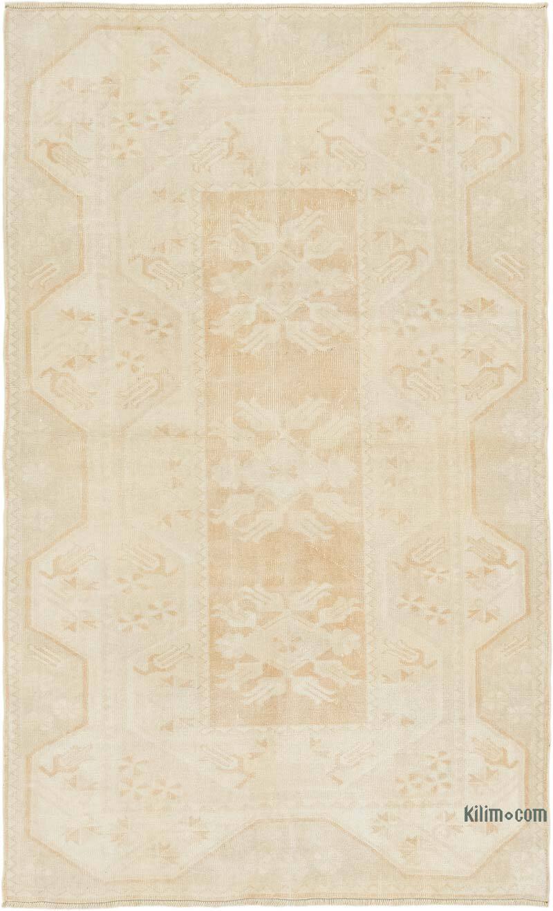 El Dokuma Vintage Halı - 118 cm x 195 cm - K0081065
