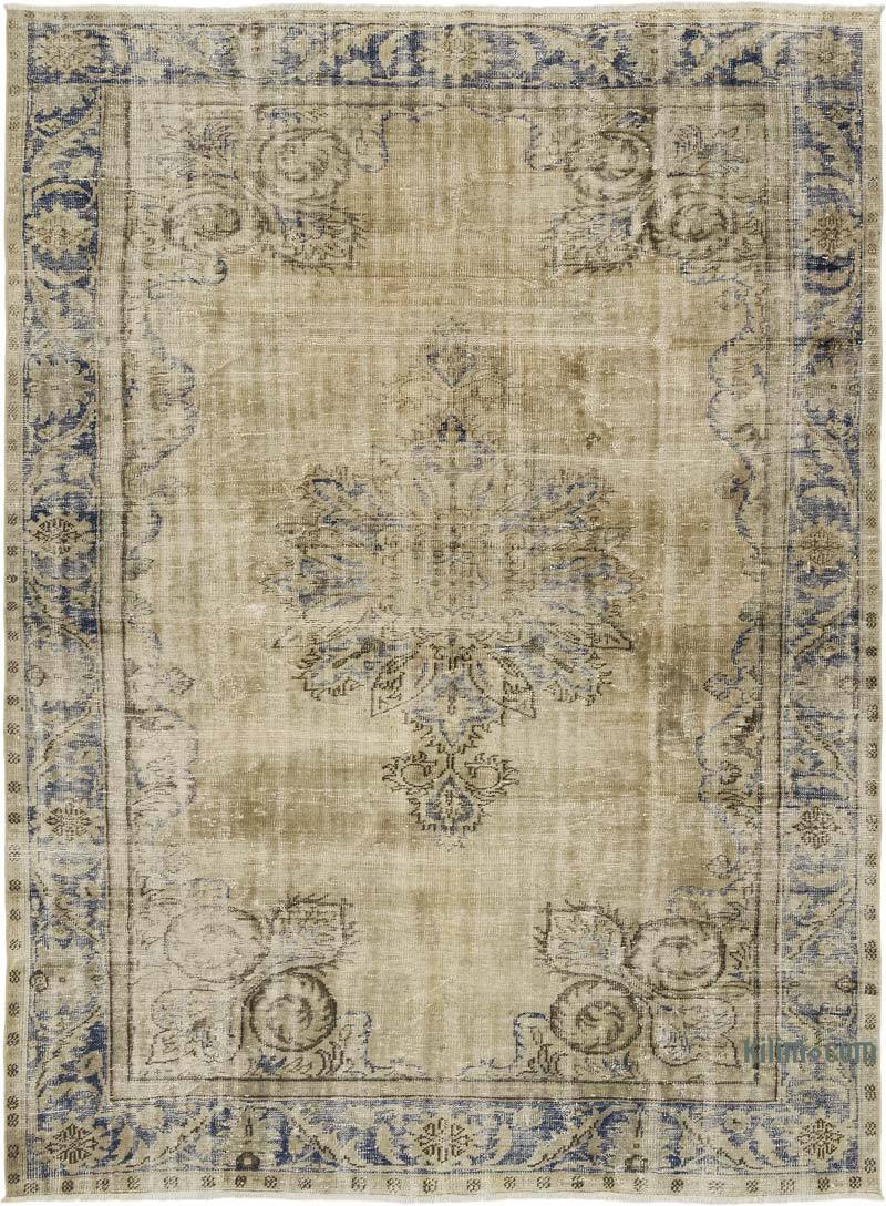 Alfombra Vintage Turca Anudada a Mano - 226 cm x 305 cm - K0081066