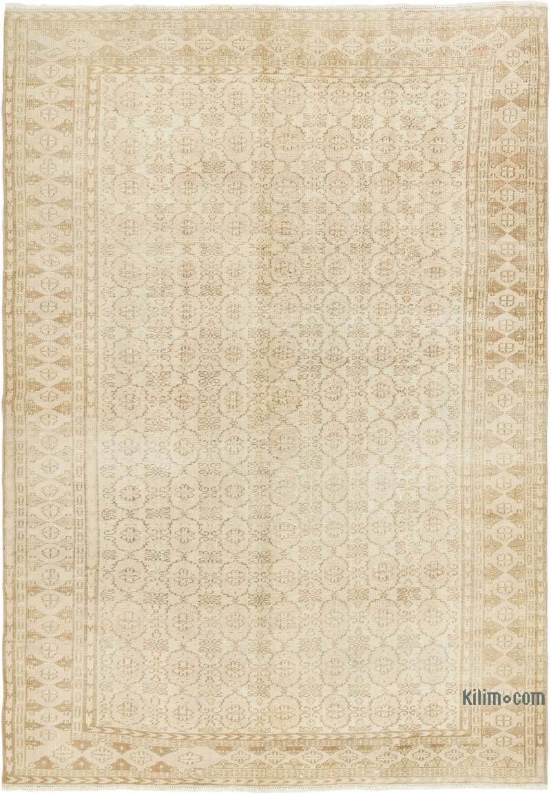 Vintage Turkish Hand-Knotted Rug - 6' 10" x 9' 6" (82" x 114") - K0081069