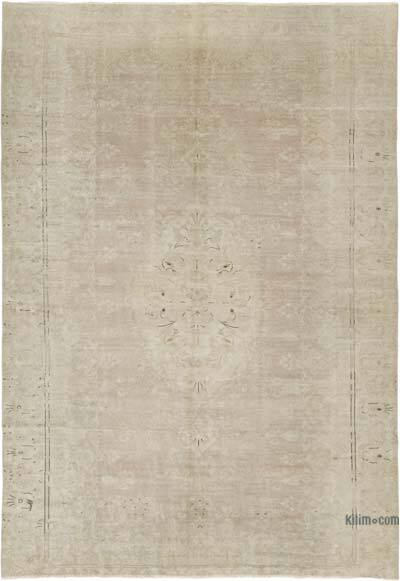 Alfombra Vintage Turca Anudada a Mano - 185 cm x 270 cm