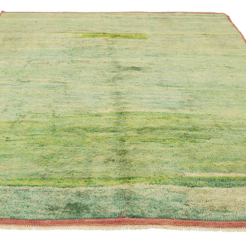 Vintage Turkish Hand-Knotted Rug - 6' 4" x 8' 4" (76" x 100") - K0081077