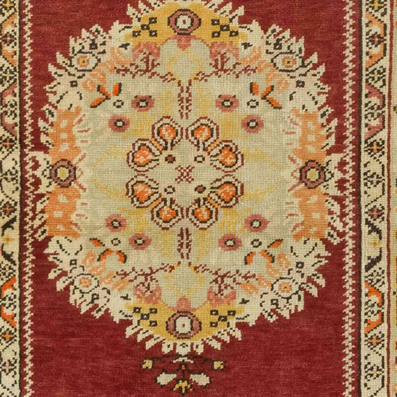 Vintage Turkish Hand-Knotted Runner - 3' 3" x 12' 2" (39" x 146") - K0081078