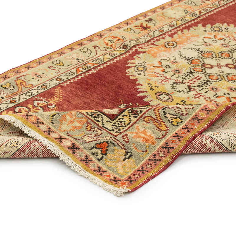 Vintage Turkish Hand-Knotted Runner - 3' 3" x 12' 2" (39" x 146") - K0081078