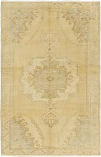 El Dokuma Vintage Halı - 143 cm x 221 cm