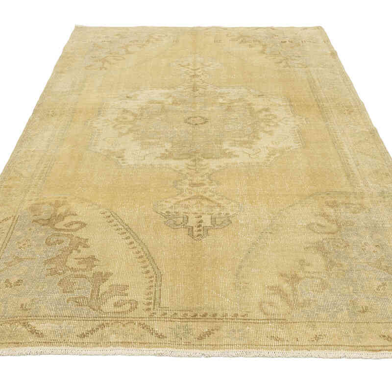 Vintage Turkish Hand-Knotted Rug - 4' 8" x 7' 3" (56" x 87") - K0081079