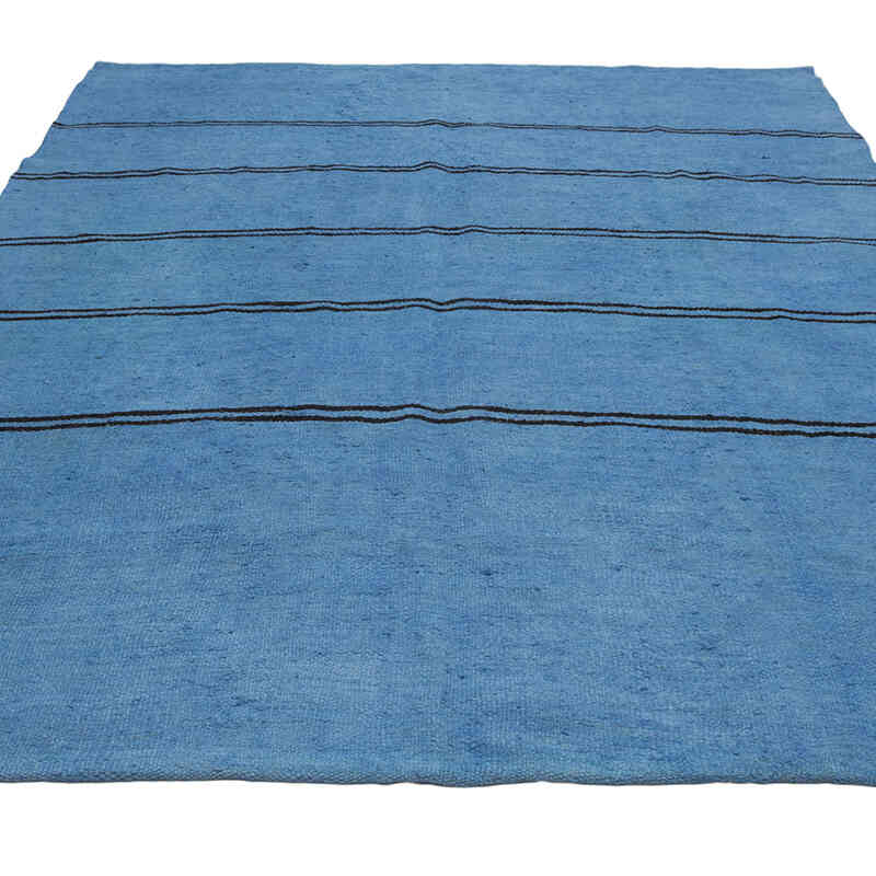 Vintage Anatolian Hemp Kilim Rug - 6' 6" x 9' 3" (78" x 111") - K0081080