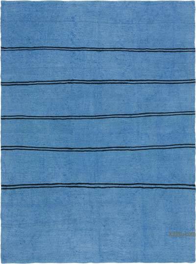Vintage Anatolian Hemp Kilim Rug - 6' 6" x 9' 3" (78" x 111")