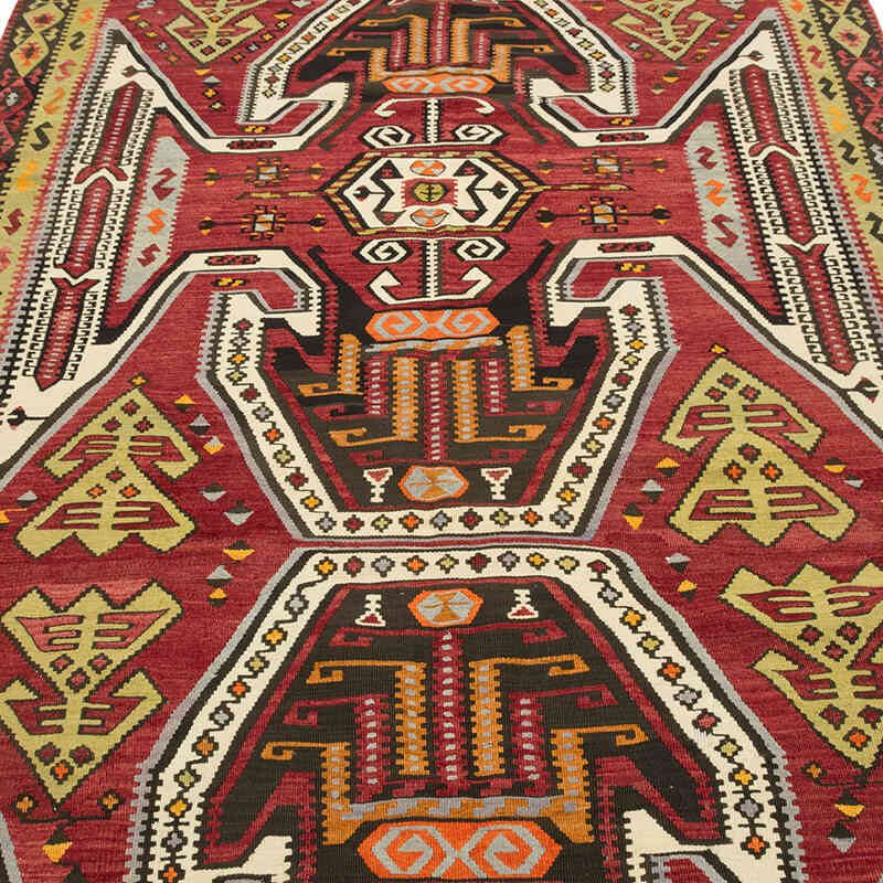 Vintage Corum Kilim Rug - 5' 3" x 10' 5" (63" x 125") - K0081081