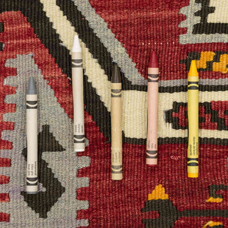 Vintage Corum Kilim Rug - 5' 3" x 10' 5" (63" x 125") - K0081081