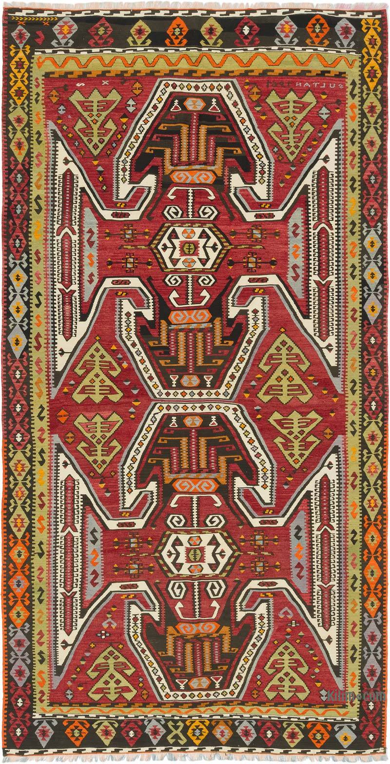 Vintage Corum Kilim Rug - 5' 3" x 10' 5" (63" x 125") - K0081081