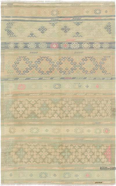 Alfombra Vintage Manisa Kilim - 144 cm x 230 cm