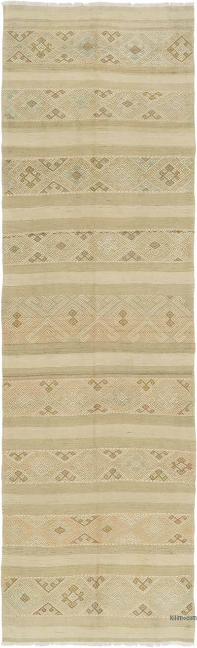 Corredor Vintage Malatya Kilim - 110 cm x 360 cm