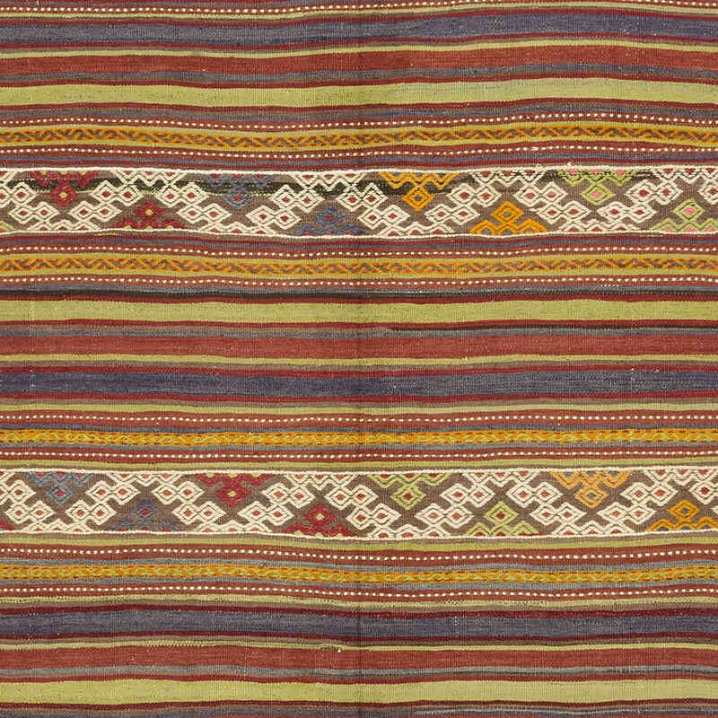 Vintage Konya Kilim Rug - 4' 8" x 7'  (56" x 84") - K0081094