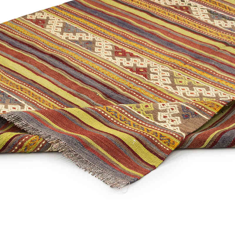 Vintage Konya Kilim Rug - 4' 8" x 7'  (56" x 84") - K0081094