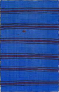 Vintage Anatolian Kilim Rug - 4' 8" x 7' 1" (56" x 85")