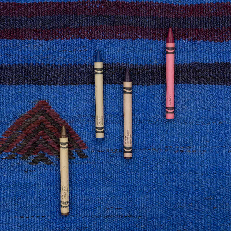 Vintage Anatolian Kilim Rug - 141 cm x 216 cm - K0081097