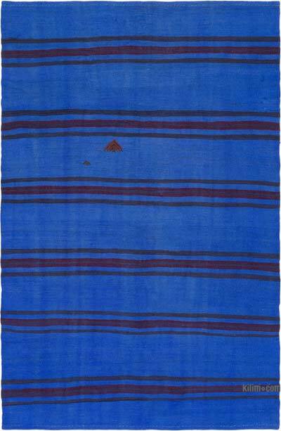 Vintage Anatolian Kilim Rug - 141 cm x 216 cm