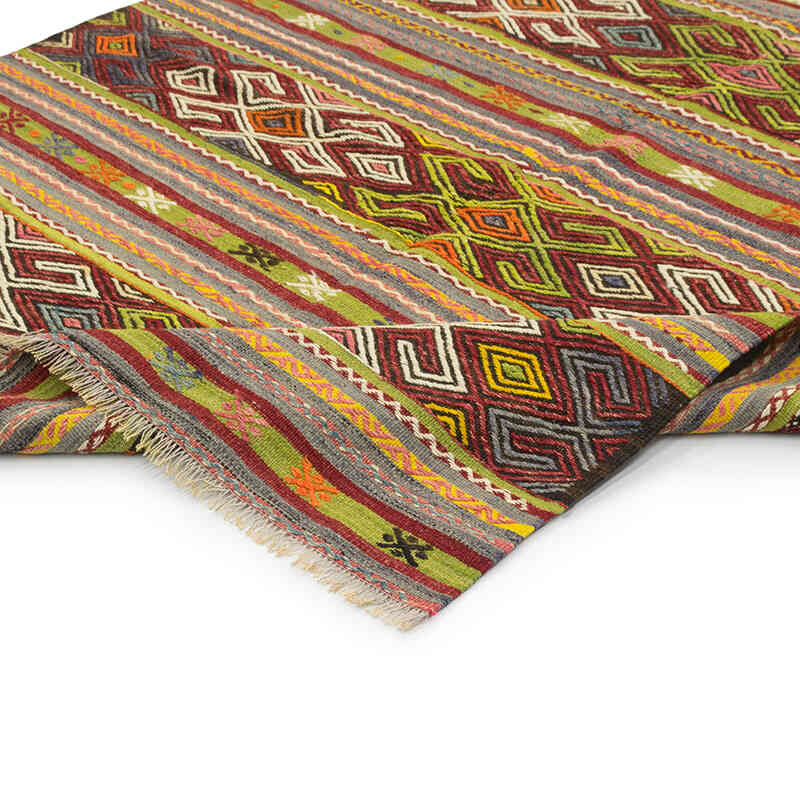 Alfombra Vintage Manisa Kilim - 150 cm x 216 cm - K0081102