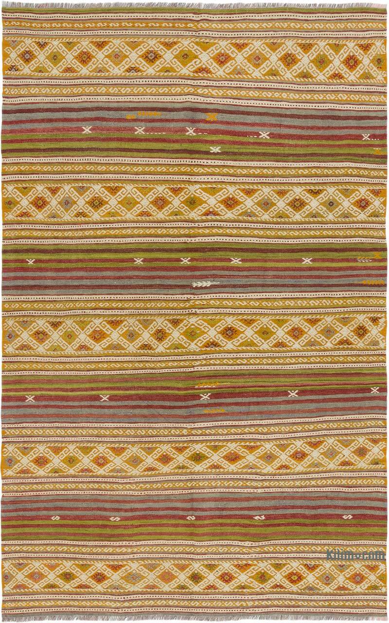 Alfombra Vintage Manisa Kilim - 175 cm x 270 cm - K0081104