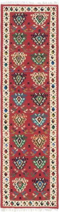 Corredor Vintage Sharkoy Kilim - 83 cm x 295 cm