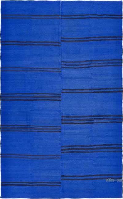 Vintage Anatolian Kilim Rug - 5' 10" x 9' 5" (70" x 113")