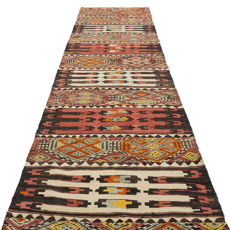 Corredor Vintage Malatya Kilim - 92 cm x 431 cm - K0081117