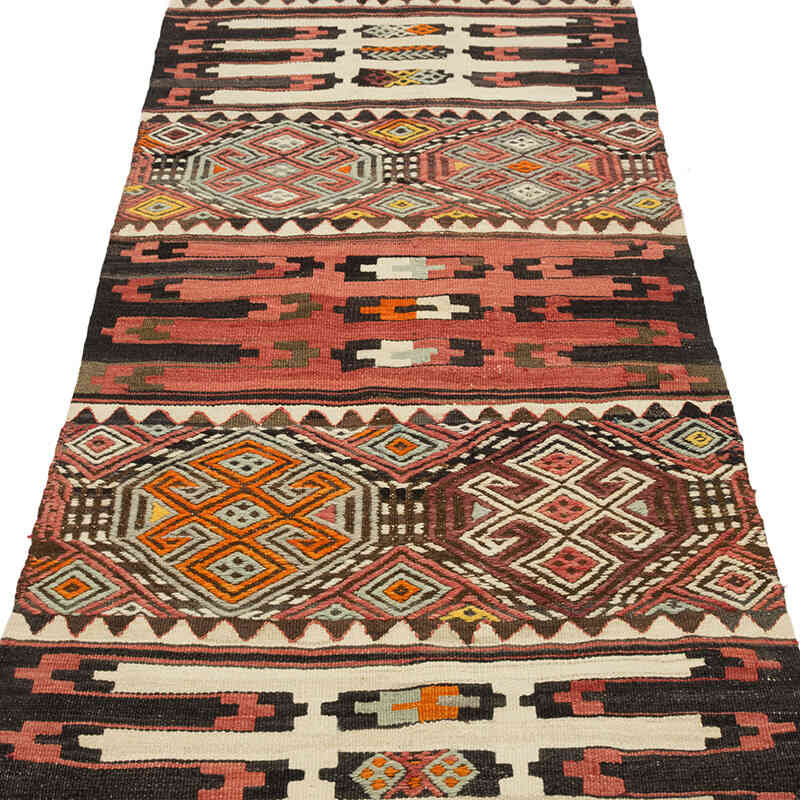 Corredor Vintage Malatya Kilim - 92 cm x 431 cm - K0081117