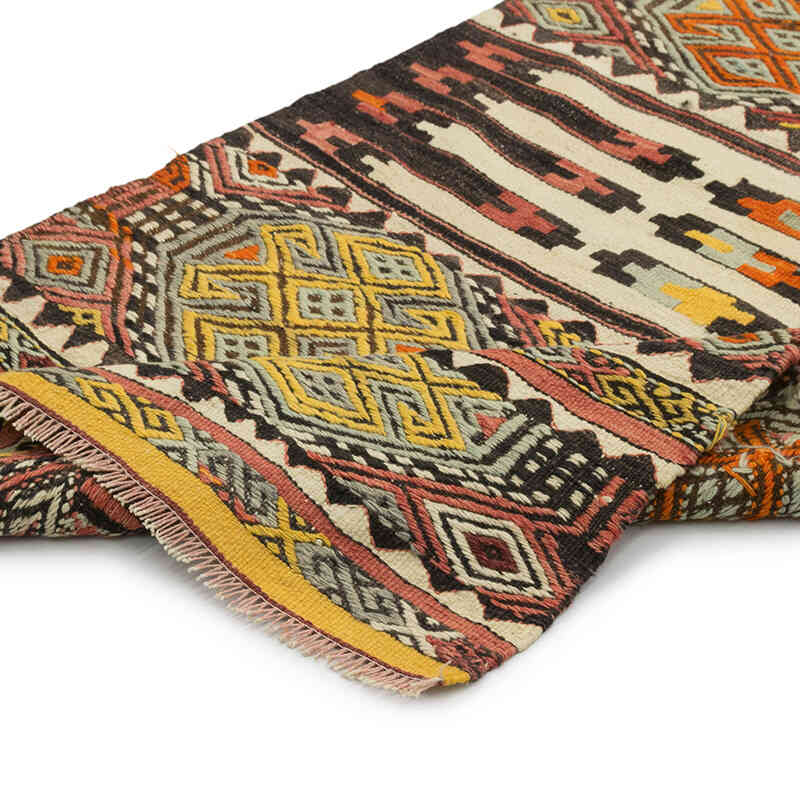 Corredor Vintage Malatya Kilim - 92 cm x 431 cm - K0081117