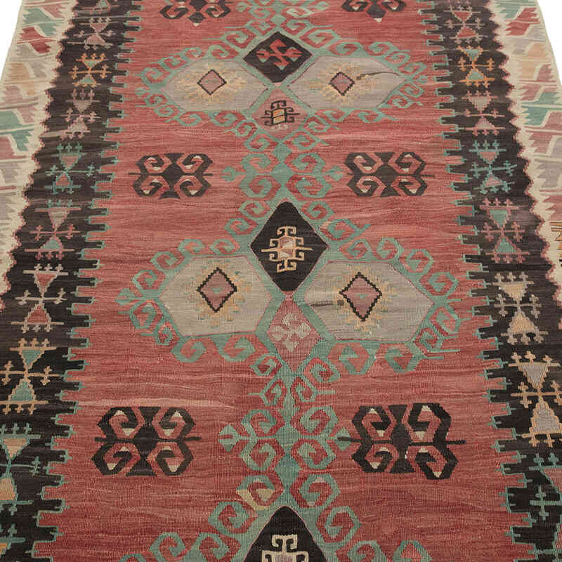 Alfombra Vintage Afyon Kilim - 118 cm x 204 cm - K0081122