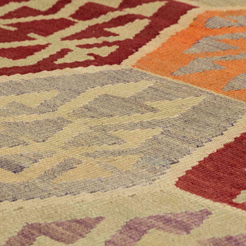 Vintage Milas Kilim Rug - 5' 3" x 8' 10" (63" x 106") - K0081127