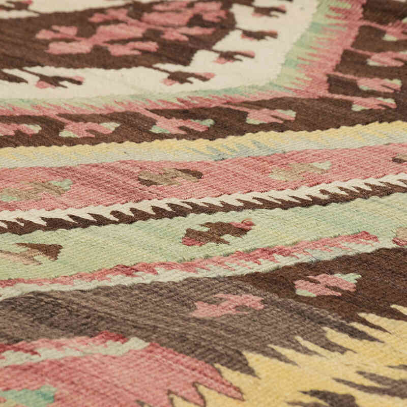 El Dokuma Vintage Halı - 114 cm x 215 cm - K0081135