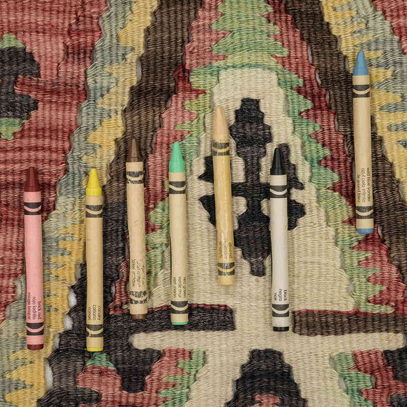 El Dokuma Vintage Halı - 114 cm x 215 cm - K0081135