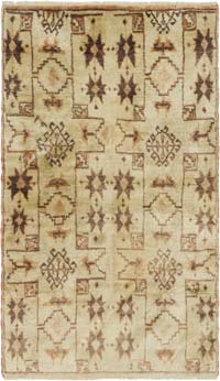 Vintage Turkish Hand-Knotted Rug - 3' 5" x 6' 1" (41" x 73")