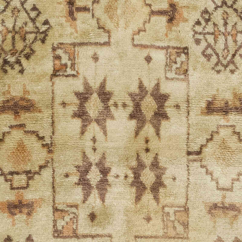 Alfombra Vintage Turca Anudada a Mano - 103 cm x 177 cm - K0081137