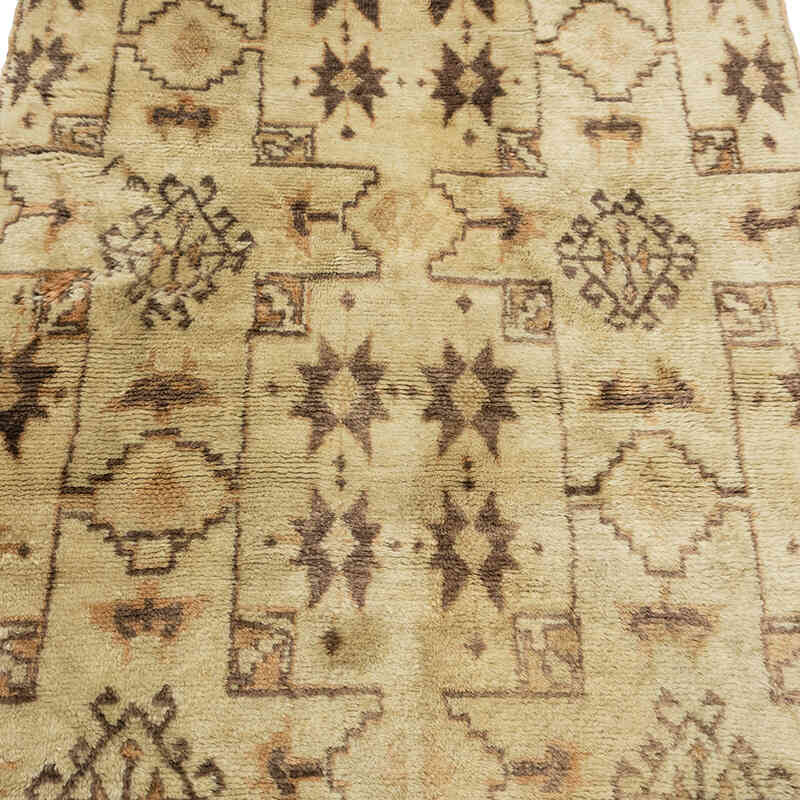 Alfombra Vintage Turca Anudada a Mano - 103 cm x 177 cm - K0081137