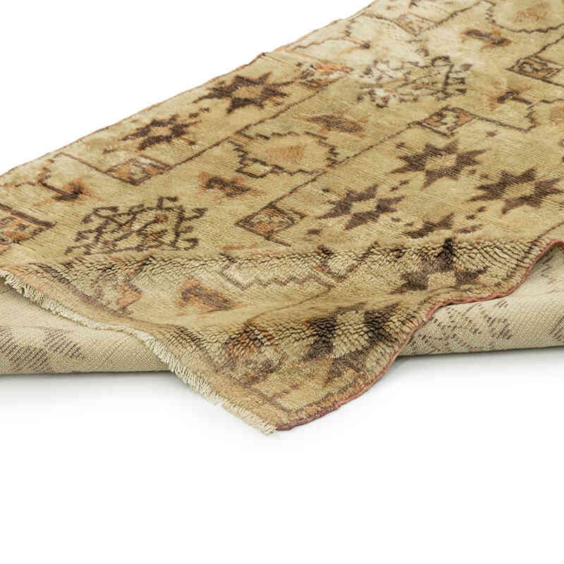 Alfombra Vintage Turca Anudada a Mano - 103 cm x 177 cm - K0081137