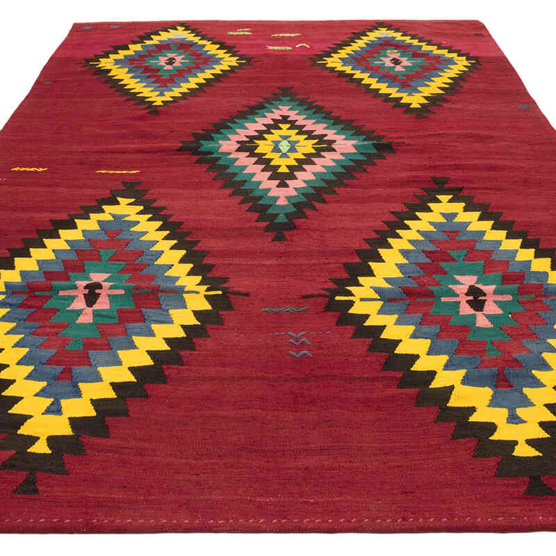 Vintage Mihalic Kilim Rug - 5' 10" x 9' 7" (70" x 115") - K0081138