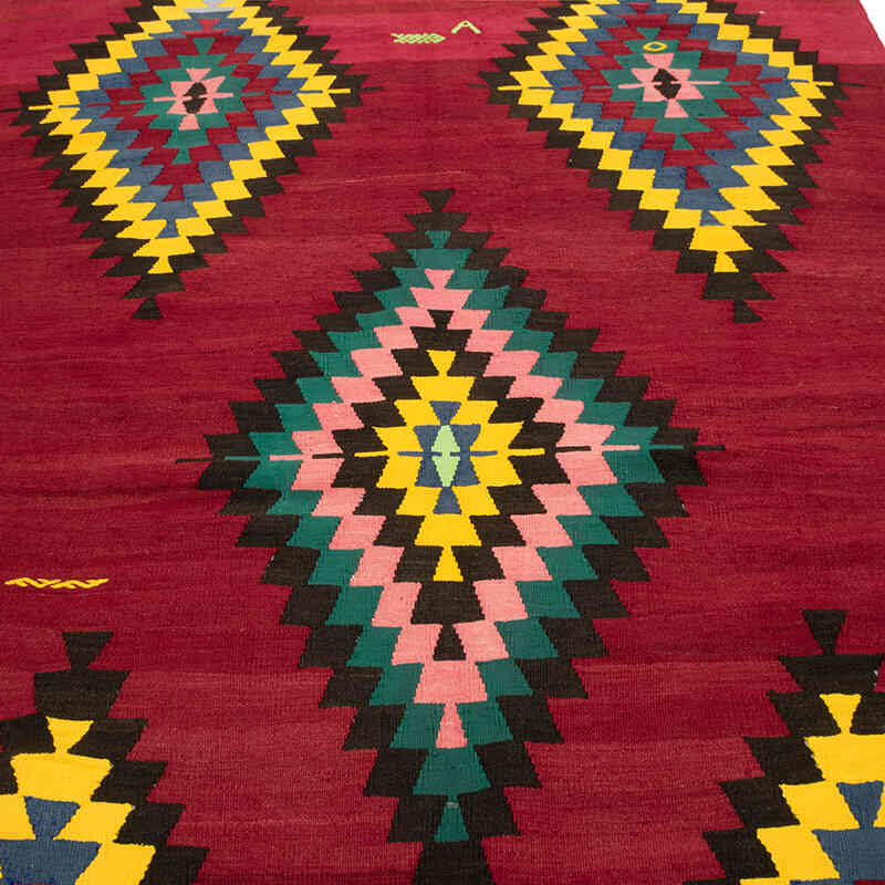 Vintage Mihalic Kilim Rug - 5' 10" x 9' 7" (70" x 115") - K0081138