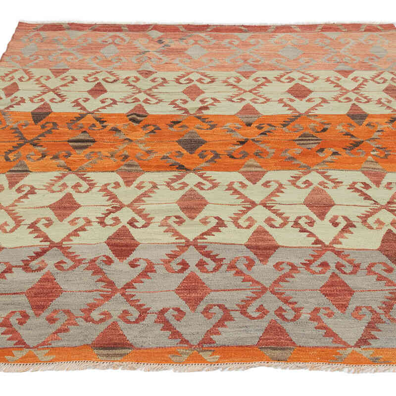 Alfombra Vintage Afyon Kilim - 140 cm x 165 cm - K0081144