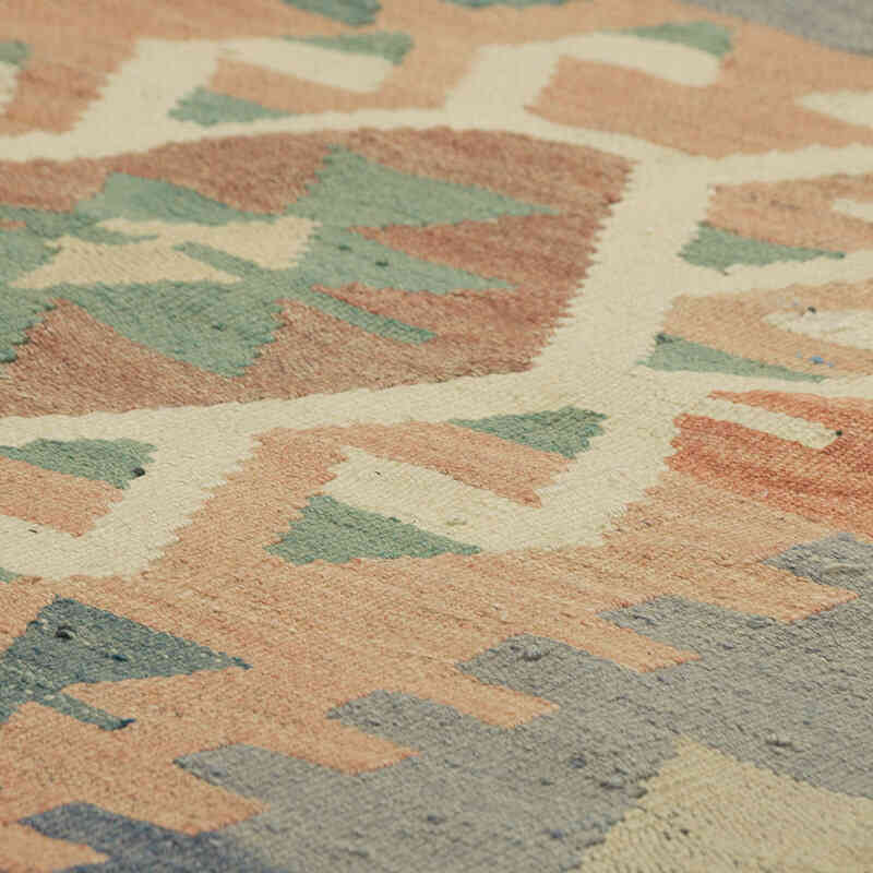 Vintage Oushak Kilim Rug - 2' 9" x 4' 11" (33" x 59") - K0081145