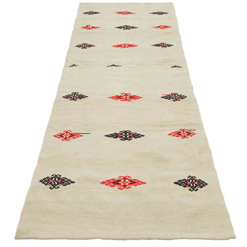 Vintage Anadolu Kilim Yolluk - 80 cm x 261 cm - K0081151