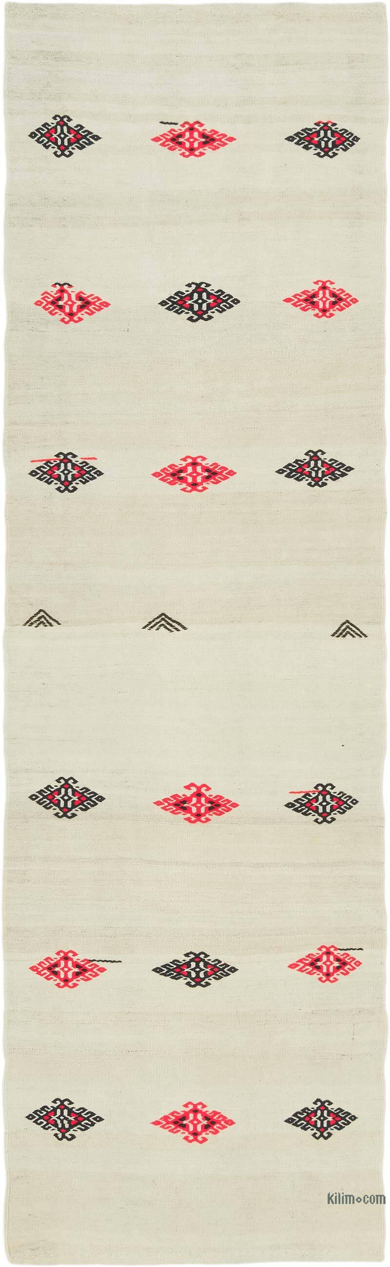 Vintage Anadolu Kilim Yolluk - 80 cm x 261 cm - K0081151