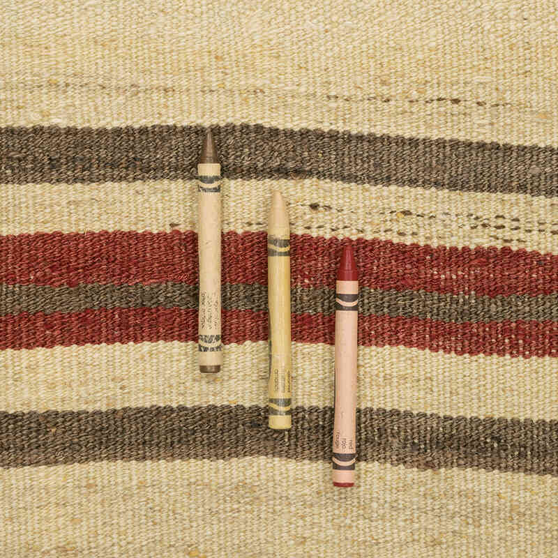 Alfombra Vintage Anatolian Kilim - 144 cm x 173 cm - K0081153