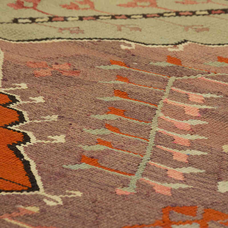 Alfombra Vintage Artvin Kilim - 121 cm x 237 cm - K0081156