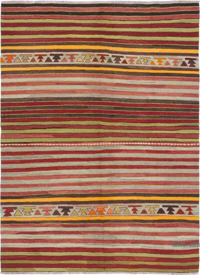 Alfombra Konya Kilim Vintage - 150 cm x 204 cm