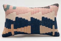 Kilim Pillow Cover - 1' 8" x 1'  (20" x 12")