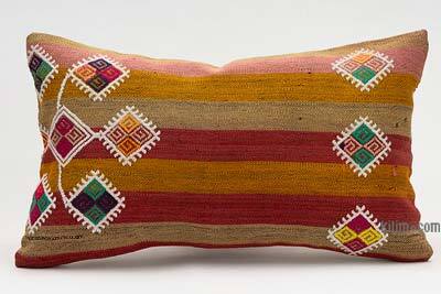 Kilim Yastık Kılıfı - 50 cm x 30 cm