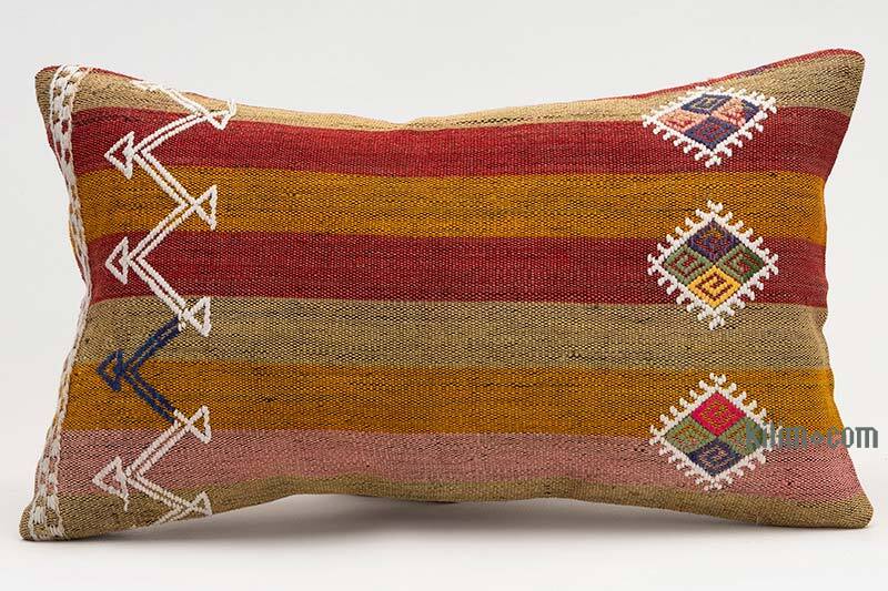 Kilim Yastık Kılıfı - 50 cm x 30 cm - K0081249